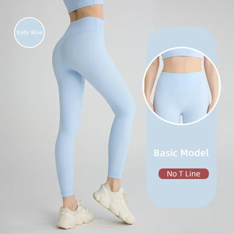 2024 Hot Sale Fitness Lenggings Female Full Length Leggings Running Pants Comfortable and Formfitting Yoga Pants Workout Legging