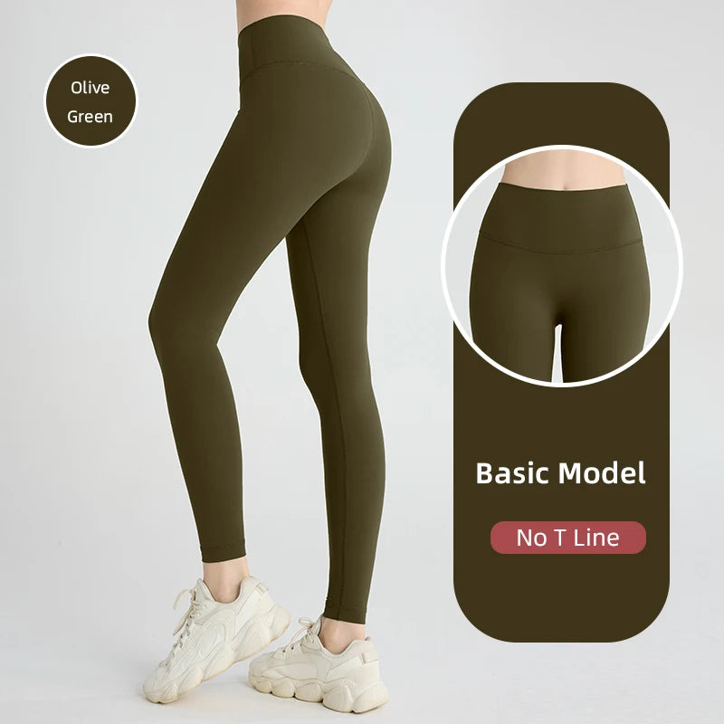 2024 Hot Sale Fitness Lenggings Female Full Length Leggings Running Pants Comfortable and Formfitting Yoga Pants Workout Legging