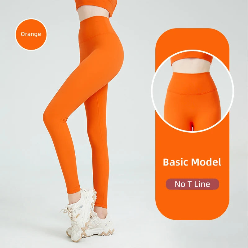 2024 Hot Sale Fitness Lenggings Female Full Length Leggings Running Pants Comfortable and Formfitting Yoga Pants Workout Legging
