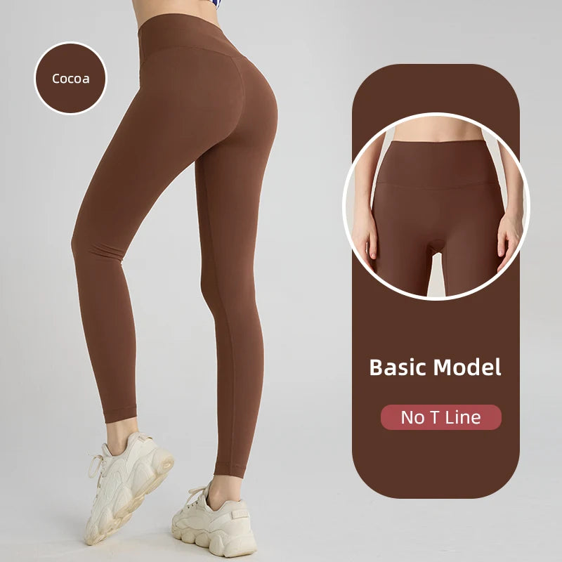 2024 Hot Sale Fitness Lenggings Female Full Length Leggings Running Pants Comfortable and Formfitting Yoga Pants Workout Legging