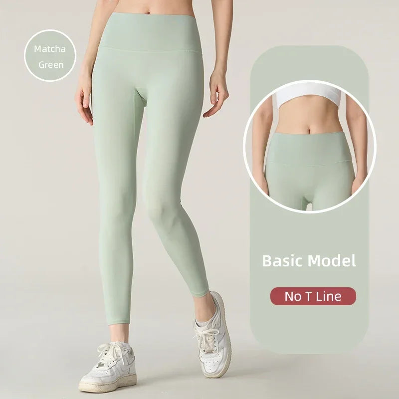 2024 Hot Sale Fitness Lenggings Female Full Length Leggings Running Pants Comfortable and Formfitting Yoga Pants Workout Legging