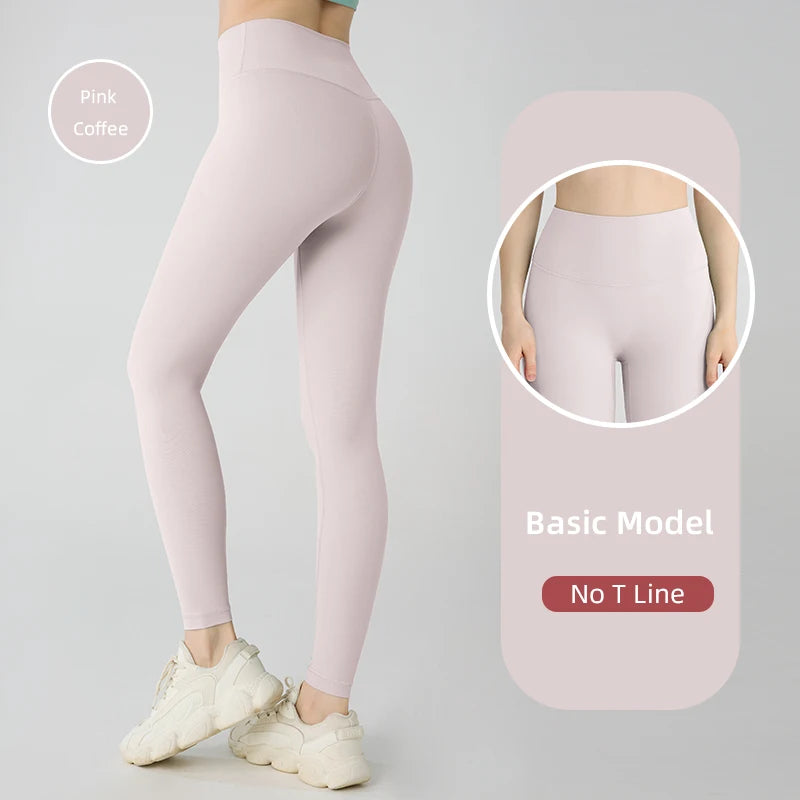 2024 Hot Sale Fitness Lenggings Female Full Length Leggings Running Pants Comfortable and Formfitting Yoga Pants Workout Legging