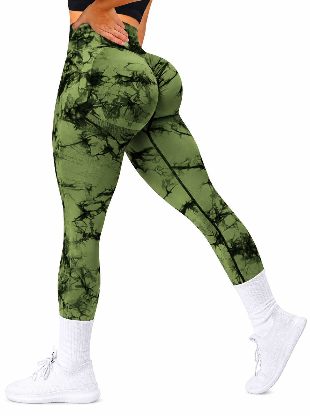 Scrunch Butt-Lift Leggings — Seamless High-Waist Workout Tights