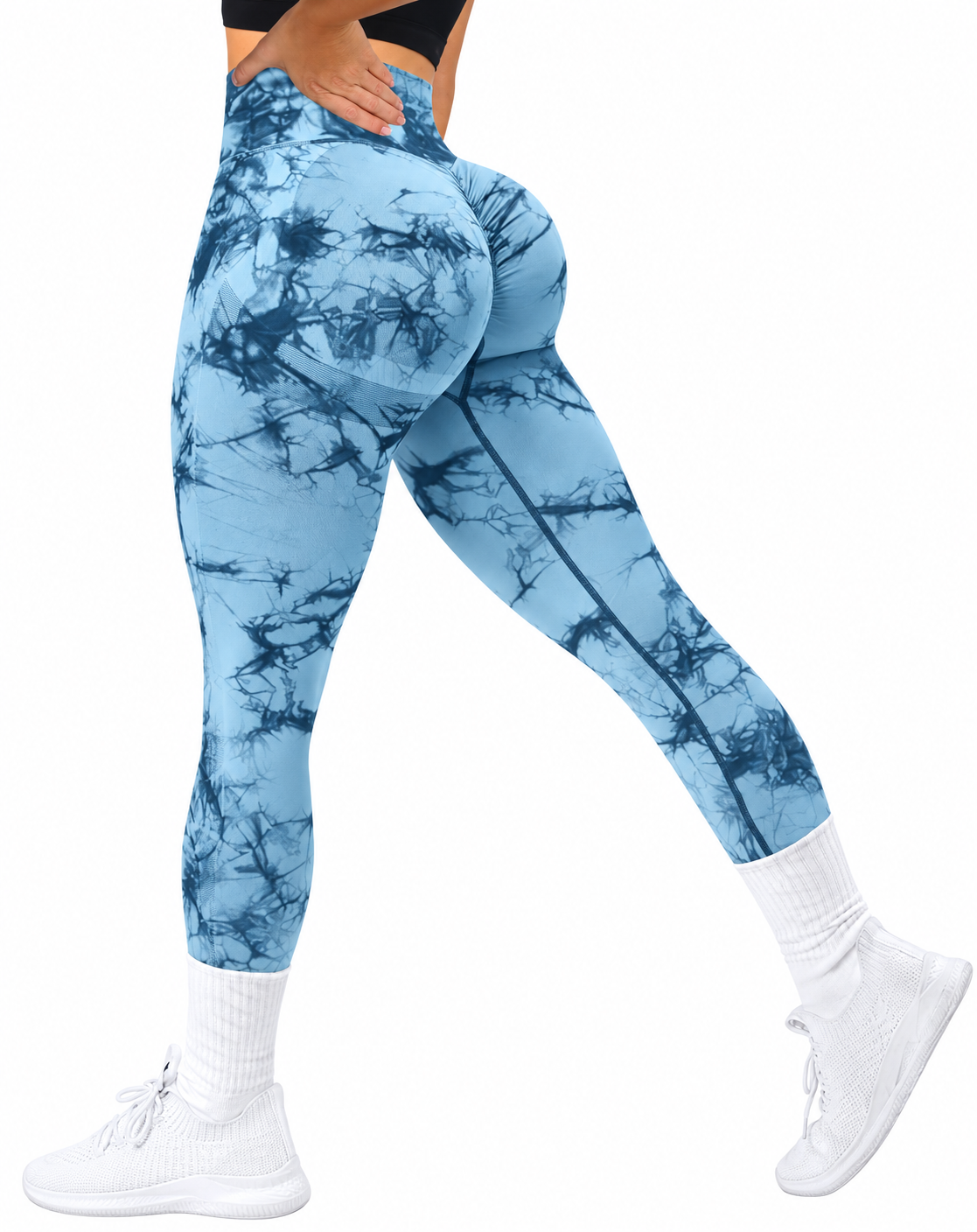 Scrunch Butt-Lift Leggings — Seamless High-Waist Workout Tights